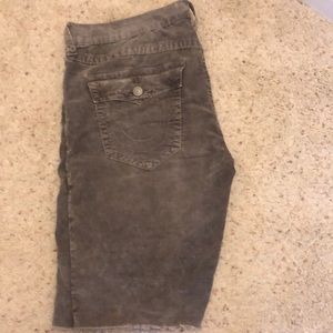 Men’s Cotton Thin Corduroy Shorts